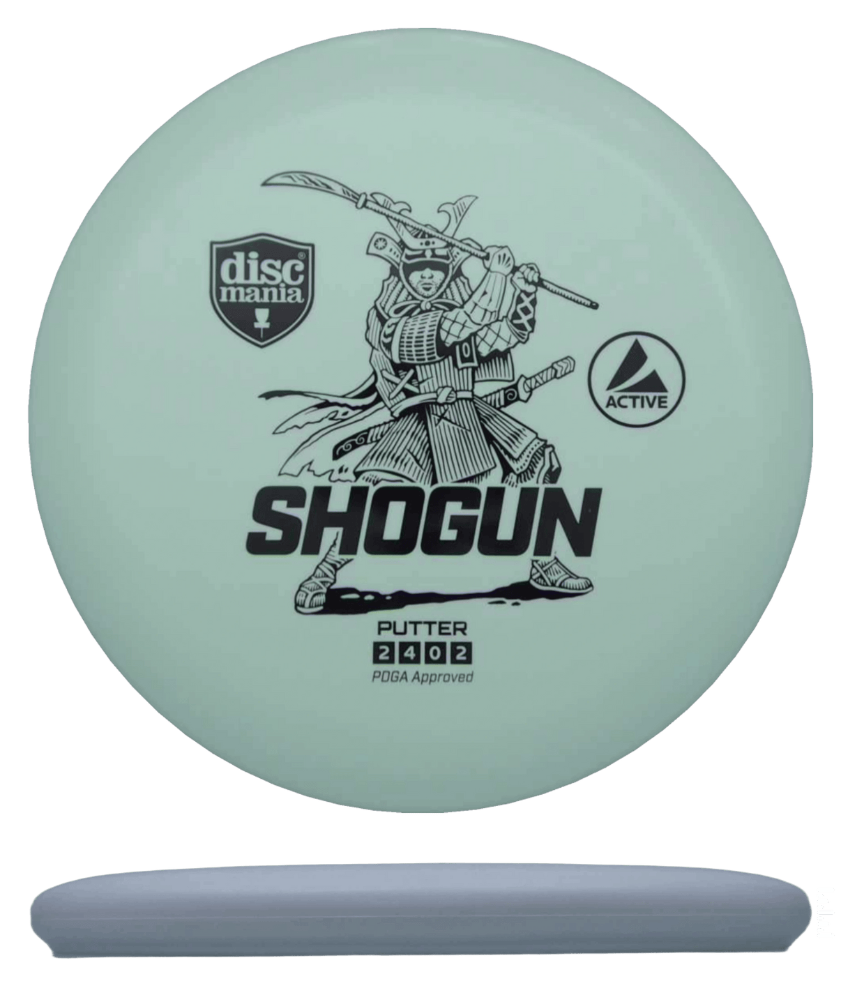 165 - 69g - White (Black) *314* Active Discmania Shogun - Skyline Disc Golf