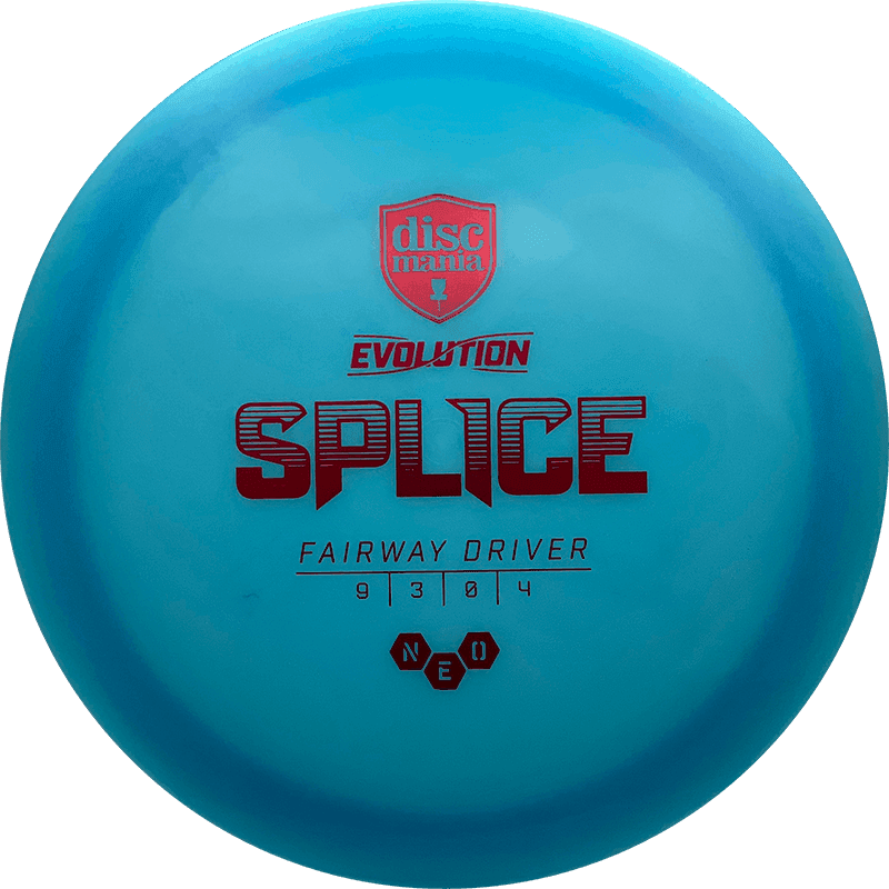 Discmania Splice - Neo / 173g - Blue (Red Foil) - Skyline Disc Golf