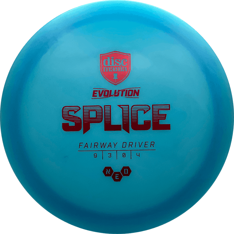 Discmania Splice - Neo / 173g - Blue (Red Foil)