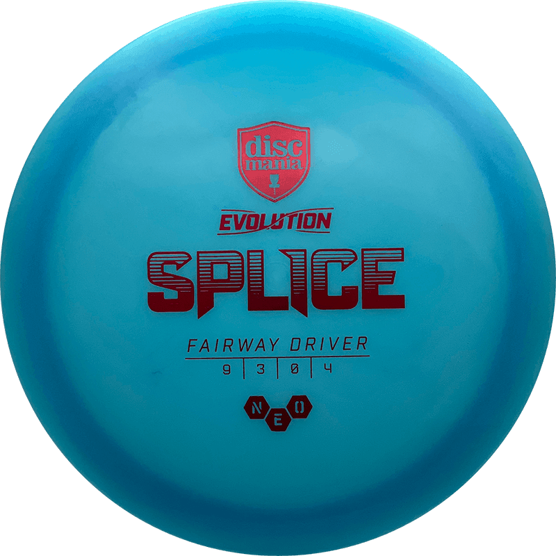 Discmania Splice Discmania Splice - Neo / 173g - Blue (Red Foil) - Skyline Disc Golf