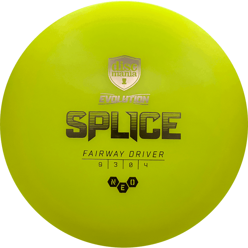 Discmania Splice Discmania Splice - Neo / 173g - Yellow (Silver/Gold) - Skyline Disc Golf