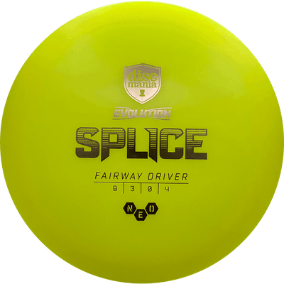 Discmania Splice Discmania Splice - Neo / 173g - Yellow (Silver/Gold) - Skyline Disc Golf