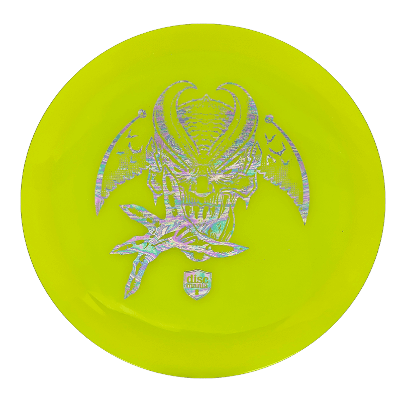 Discmania Splice - Neo / 174g - Yellow (Oil Slick - Les White Zombie Gremlin)