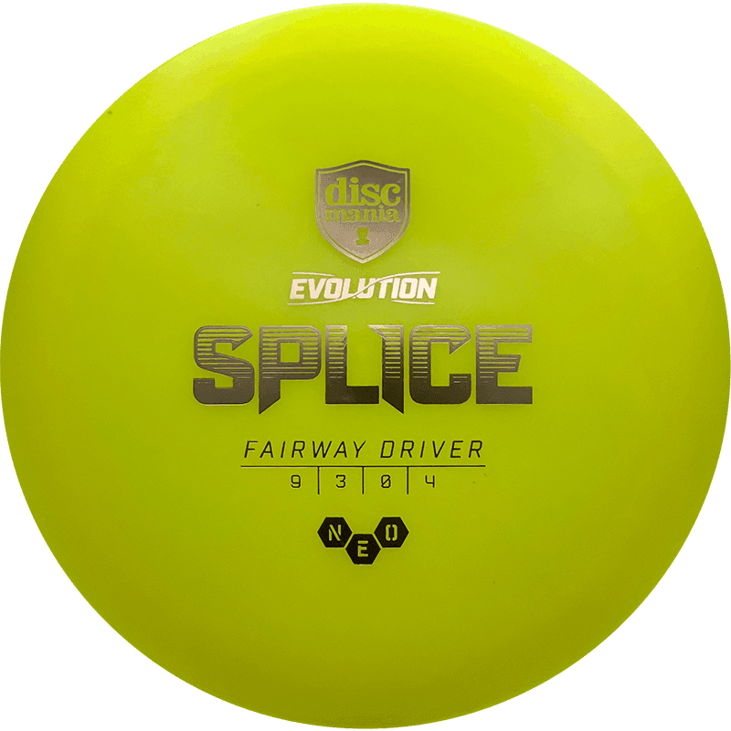 Discmania Splice Discmania Splice - Neo / 176g - Yellow (Silver/Gold) - Skyline Disc Golf