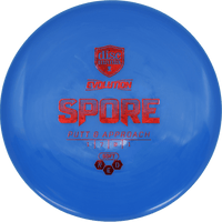 Discmania Spore - Soft Neo / 159g - Blue (Red Shatter) - Skyline Disc Golf