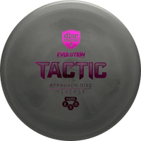 Discmania Tactic - EXO Hard / 175g - Charcoal (Magenta Foil) - Skyline Disc Golf
