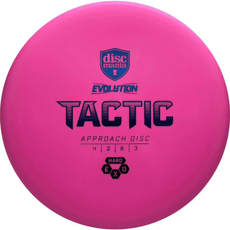 Discmania Tactic - EXO Hard / 174g - Pink (Blue Foil)