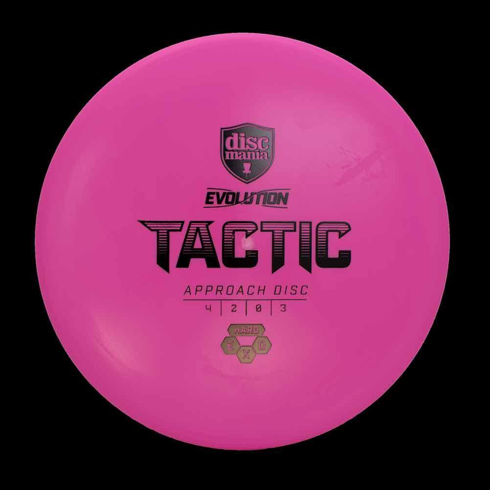 Discmania Tactic - EXO Hard / 174g - Pink (Matte Black) *1004*