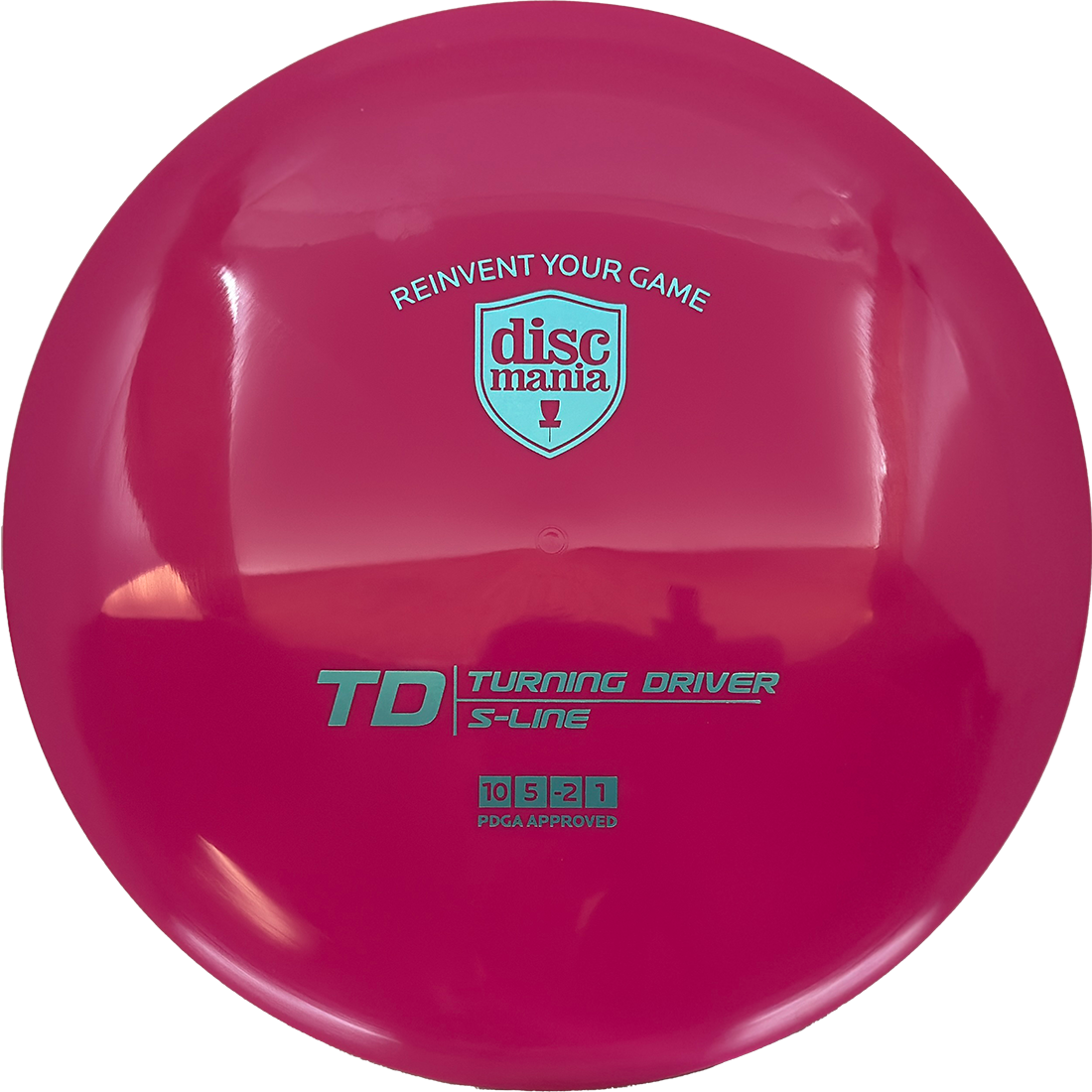 Discmania TD Discmania TD - S-Line / 171g - Rose Pink (Light Blue Foil) - Skyline Disc Golf