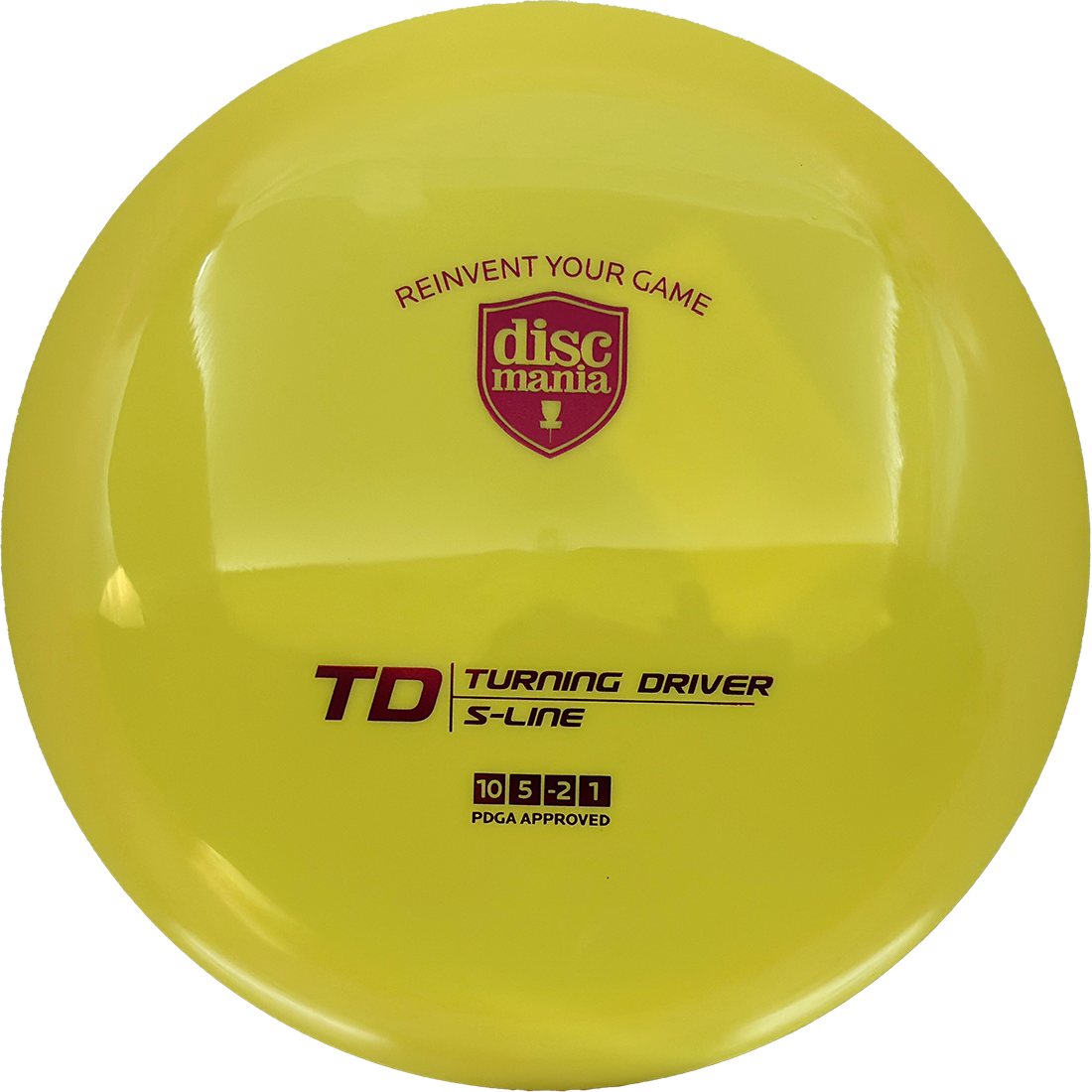 Discmania TD Discmania TD - S-Line / 172g - Yellow (Red) - Skyline Disc Golf