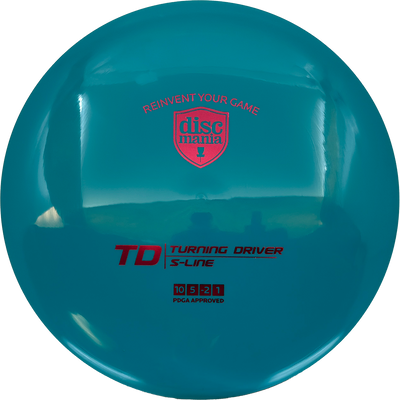 Discmania TD Discmania TD - S-Line / 170g - Blue Green (Red) - Skyline Disc Golf