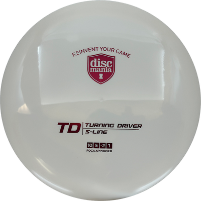 Discmania TD Discmania TD - S-Line / 170g - White (Red) - Skyline Disc Golf