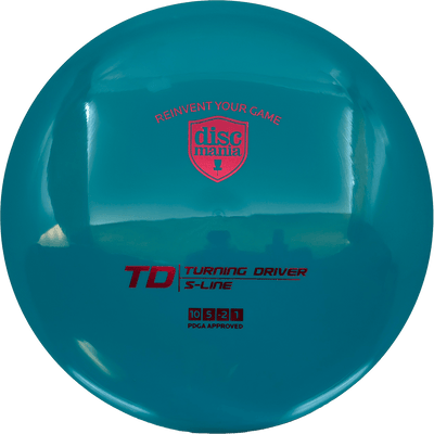 Discmania TD Discmania TD - S-Line / 170g - Blue Green (Red) - Skyline Disc Golf