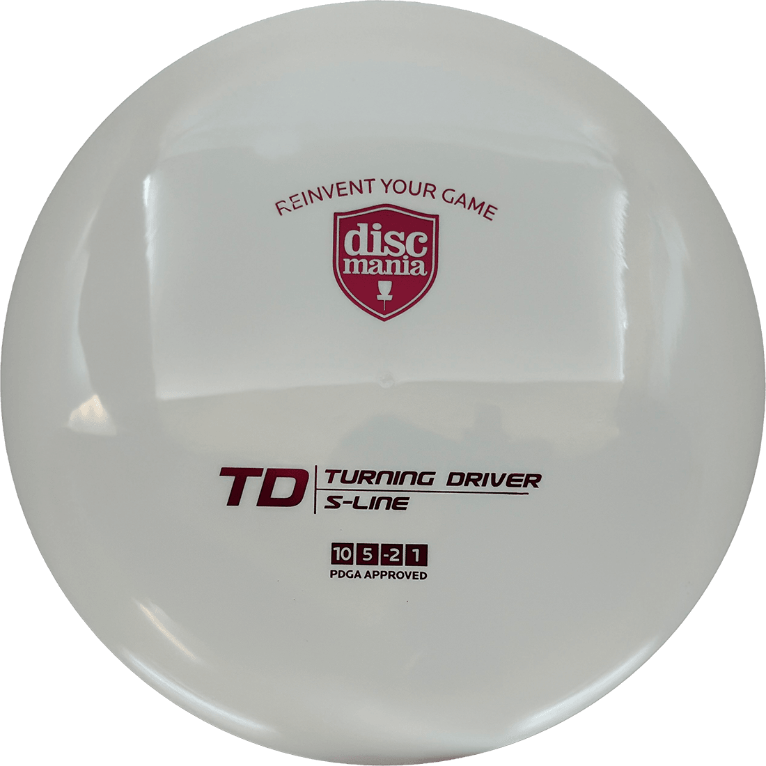 Discmania TD Discmania TD - S-Line / 170g - White (Red) - Skyline Disc Golf