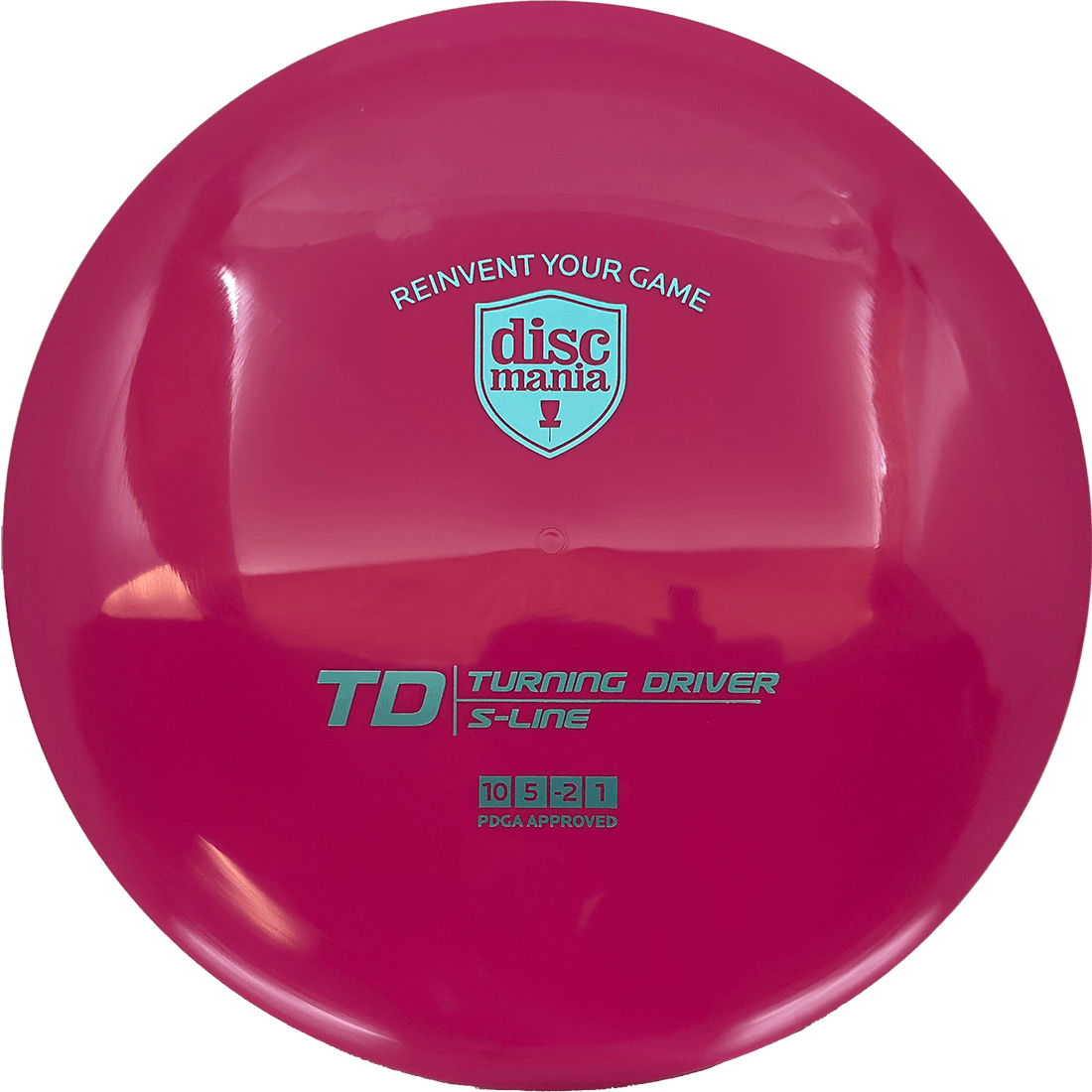 Discmania TD Discmania TD - S-Line / 171g - Rose Pink (Light Blue Foil) - Skyline Disc Golf