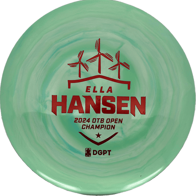 Discmania TD Discmania TD - S-Line Swirl - Ella Hansen Triumph Series / 173g - Gray/Pink-ish Swirl (Blue - OTB Open Champion) - Skyline Disc Golf