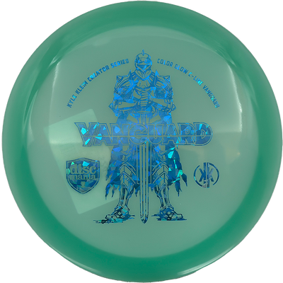 Discmania Vanguard - Kyle Klein Creator Series Discmania Vanguard - Kyle Klein Creator Series - Color Glow C-Line / 175g - Seafoam (Blue Shatter) - Skyline Disc Golf