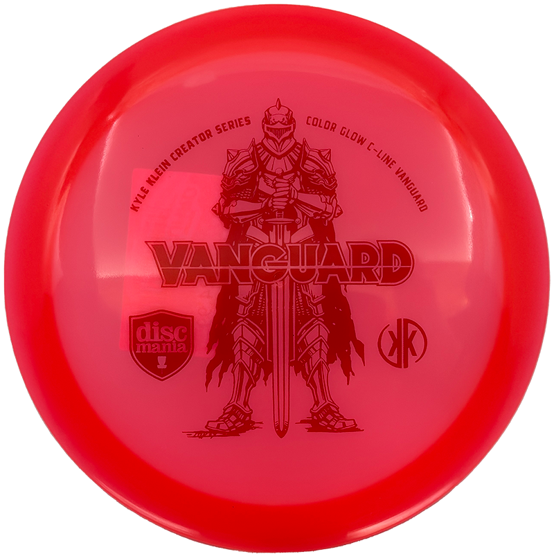 Discmania Vanguard - Kyle Klein Creator Series Discmania Vanguard - Kyle Klein Creator Series - Color Glow C-Line / 173g - Red (Red) - Skyline Disc Golf