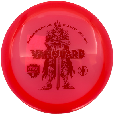 Discmania Vanguard - Kyle Klein Creator Series Discmania Vanguard - Kyle Klein Creator Series - Color Glow C-Line / 173g - Red (Red) - Skyline Disc Golf