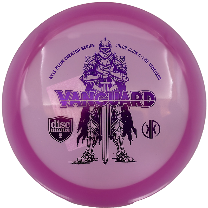 Discmania Vanguard - Kyle Klein Creator Series Discmania Vanguard - Kyle Klein Creator Series - Color Glow C-Line / 174g - Light Purple (Purple Foil) - Skyline Disc Golf