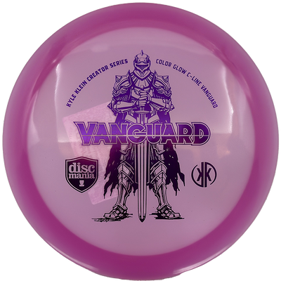 Discmania Vanguard - Kyle Klein Creator Series Discmania Vanguard - Kyle Klein Creator Series - Color Glow C-Line / 174g - Light Purple (Purple Foil) - Skyline Disc Golf