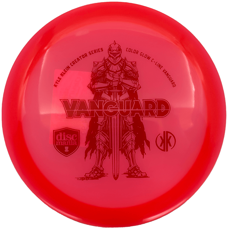 Discmania Vanguard - Kyle Klein Creator Series Discmania Vanguard - Kyle Klein Creator Series - Color Glow C-Line / 173g - Red (Red) - Skyline Disc Golf