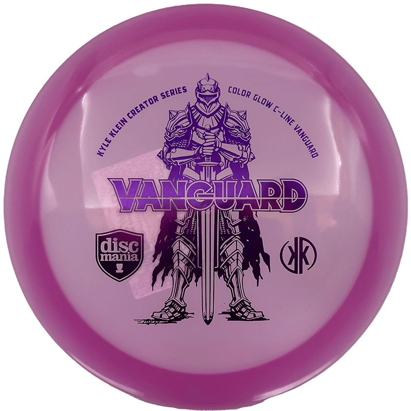 Discmania Vanguard - Kyle Klein Creator Series Discmania Vanguard - Kyle Klein Creator Series - Color Glow C-Line / 174g - Light Purple (Purple Foil) - Skyline Disc Golf