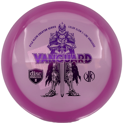 Discmania Vanguard - Kyle Klein Creator Series Discmania Vanguard - Kyle Klein Creator Series - Color Glow C-Line / 174g - Light Purple (Purple Foil) - Skyline Disc Golf