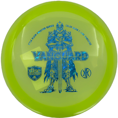 Discmania Vanguard - Kyle Klein Creator Series Discmania Vanguard - Kyle Klein Creator Series - Color Glow C-Line / 175g - Lemon (Blue Shatter) - Skyline Disc Golf