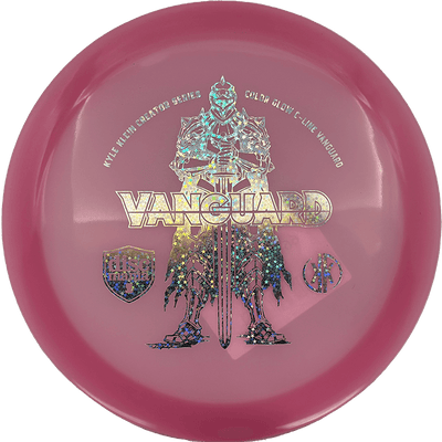 Discmania Vanguard - Kyle Klein Creator Series Discmania Vanguard - Kyle Klein Creator Series - Color Glow C-Line / 175g - Soft Red (Silver Stars) - Skyline Disc Golf