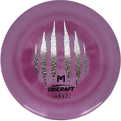 Discraft Anax Discraft Anax - ESP / 173-74g - Pink/Lavender/Mauve Swirl (Silver Discraft - Paul McBeth 6x Claw) - Skyline Disc Golf