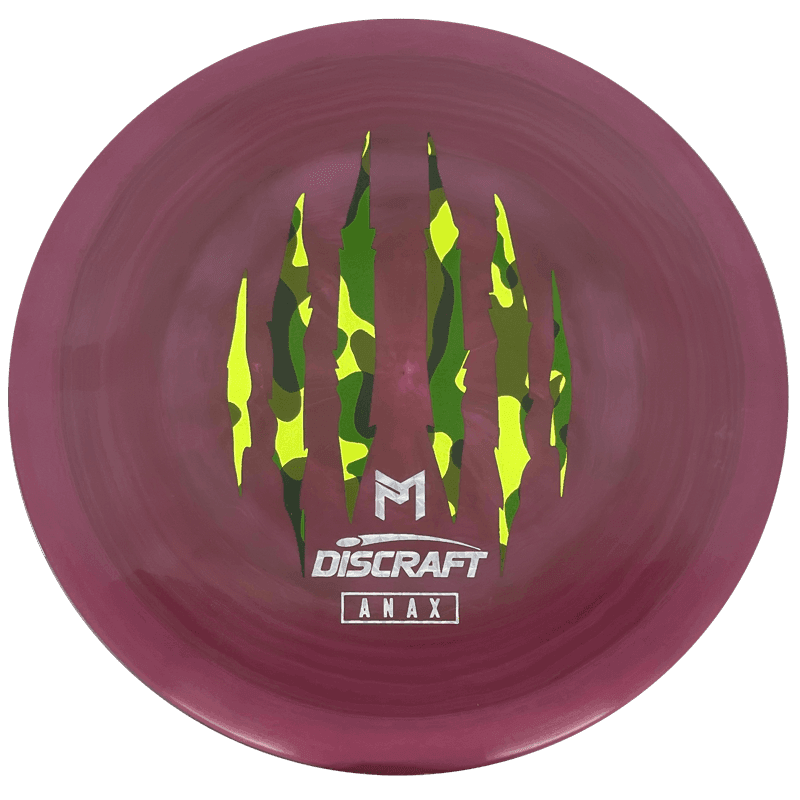 173 - 74g - Maroon/Mauve Swirl (Camo) ESP Discraft Anax - Paul McBeth 6x Claw Edition - Skyline Disc Golf