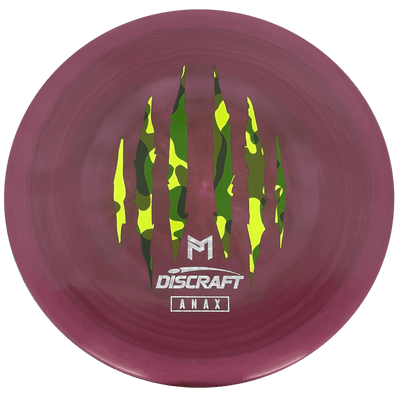 Discraft Anax - Paul McBeth 6x Claw Edition Discraft Anax - Paul McBeth 6x Claw Edition - ESP / 173-74g - Maroon/Mauve Swirl (Camo) - Skyline Disc Golf