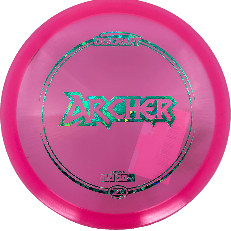 Discraft Archer Discraft Archer - Z Line / 170-72g - Pink (Blue Shamrocks) - Skyline Disc Golf