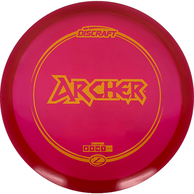 Discraft Archer Discraft Archer - Z Line / 175-76g - Red (Yellow Orange) - Skyline Disc Golf