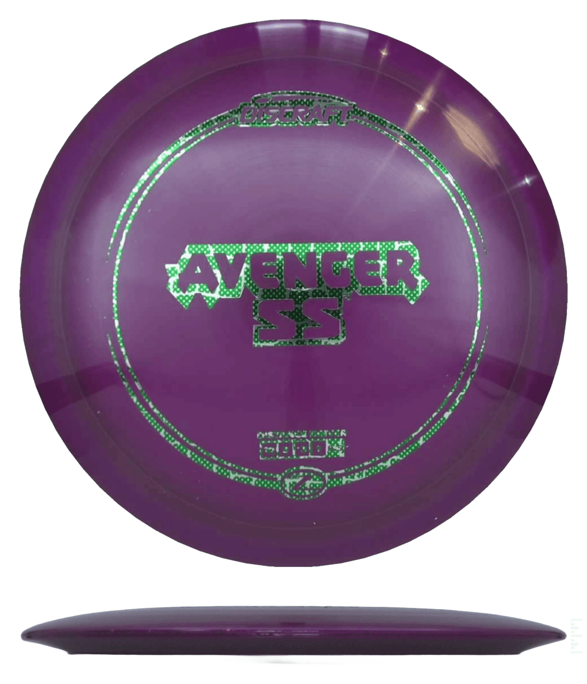 170 - 72g - Purple (Turtle Shell) Z Line Discraft Avenger SS - Skyline Disc Golf