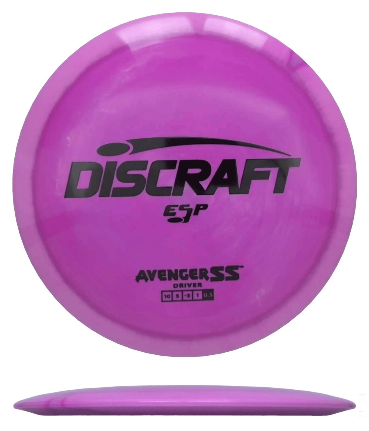 167 - 69g - Pink Magenta (Black) ESP Discraft Avenger SS - Skyline Disc Golf