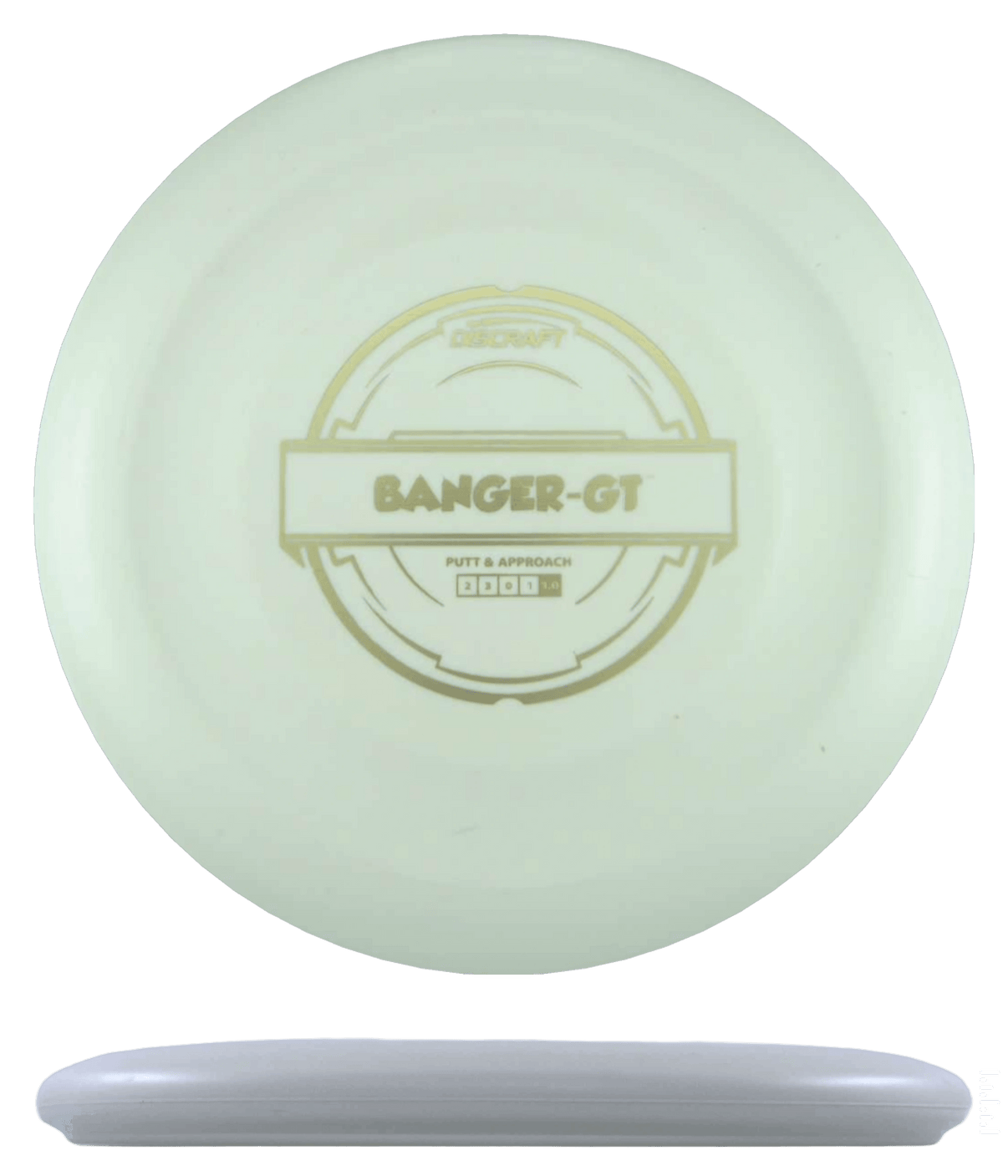173 - 74g - Off - White (Gold) Putter Line Discraft Banger GT - Skyline Disc Golf