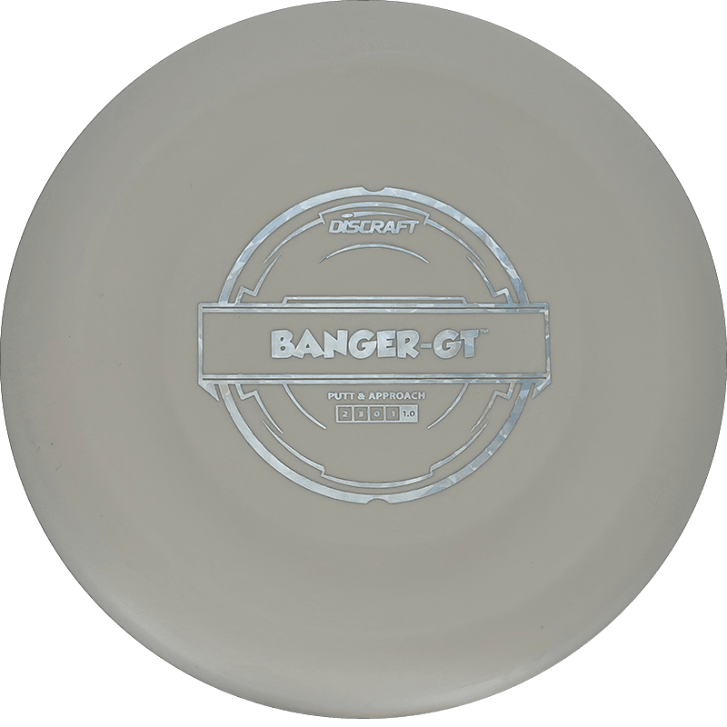 Discraft Banger GT Discraft Banger GT - Putter Line / 173-74g - White (Silver Shatter) - Skyline Disc Golf