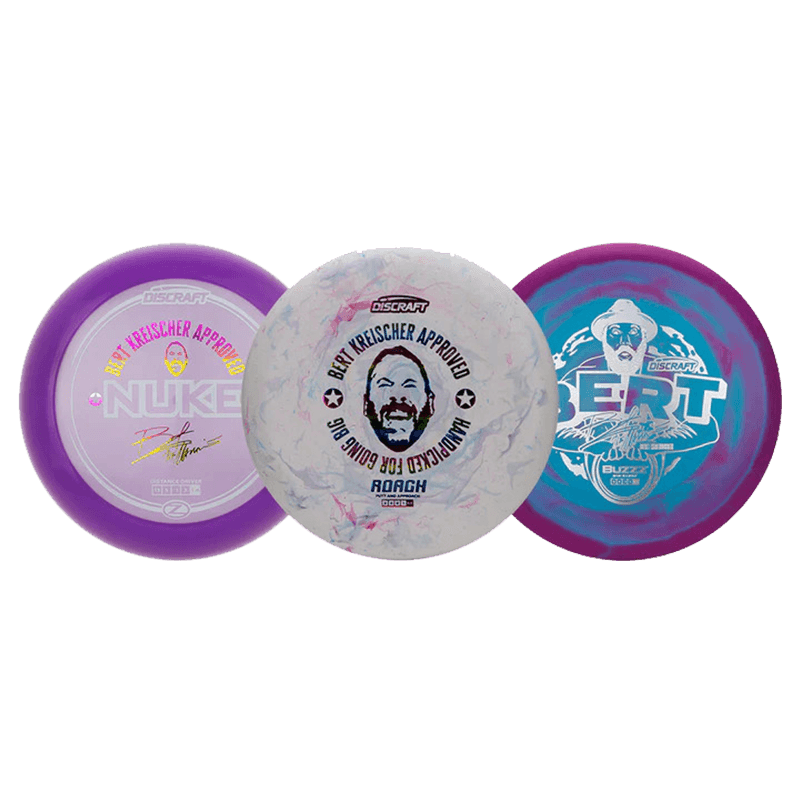 Discraft Bert Kreisher 3-Disc Set - Bert Kreisher / DGLO - Skyline Disc Golf