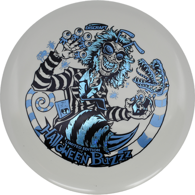 Discraft Buzzz Discraft Buzzz - Glo - Triple Foil Halloween Edition / 177g - Glow (Ice Blue Foil/Blue Snowflakes) - Skyline Disc Golf