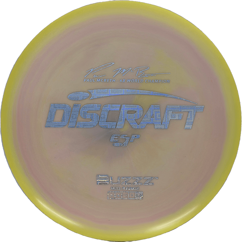 Discraft Buzzz Discraft Buzzz - ESP / 175-76g - Sand/Yellow Swirl (Chrome) - Skyline Disc Golf