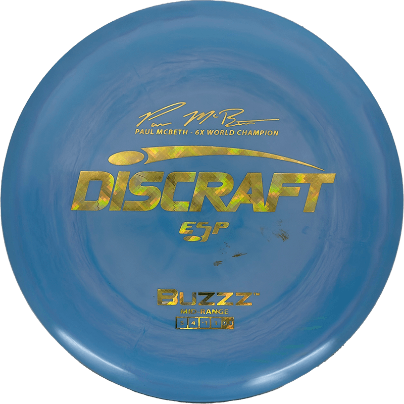 Discraft Buzzz Discraft Buzzz - ESP / 175-76g - Sky Blue Swirl (Gold) - Skyline Disc Golf