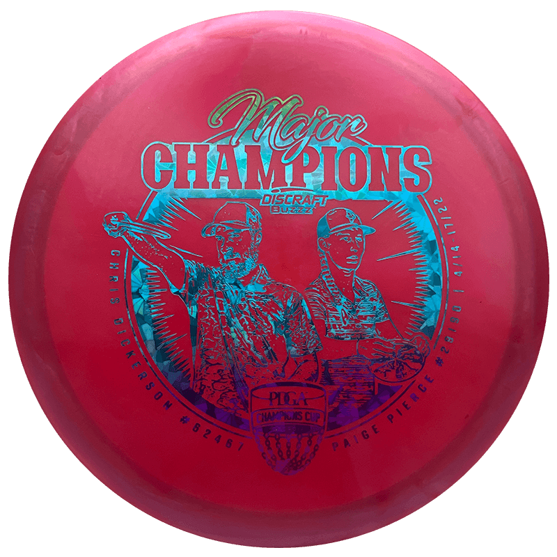 Discraft Buzzz - Major Champions Discraft Buzzz - Major Champions - Special Blend / 177+ - Ruby Red (Rainbow Shatter) - Skyline Disc Golf