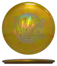 Discraft Buzzz - Big Z Swirl - 2026 Ledgestone Wave 2 / 177+ - Honey (Chrome) - Skyline Disc Golf