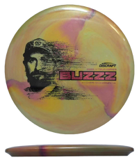 Discraft Buzzz - Special Blend - Chris Dickerson Tour Series / 175-76g - Honey w/ Red Burst (Crimson Tron) - Skyline Disc Golf