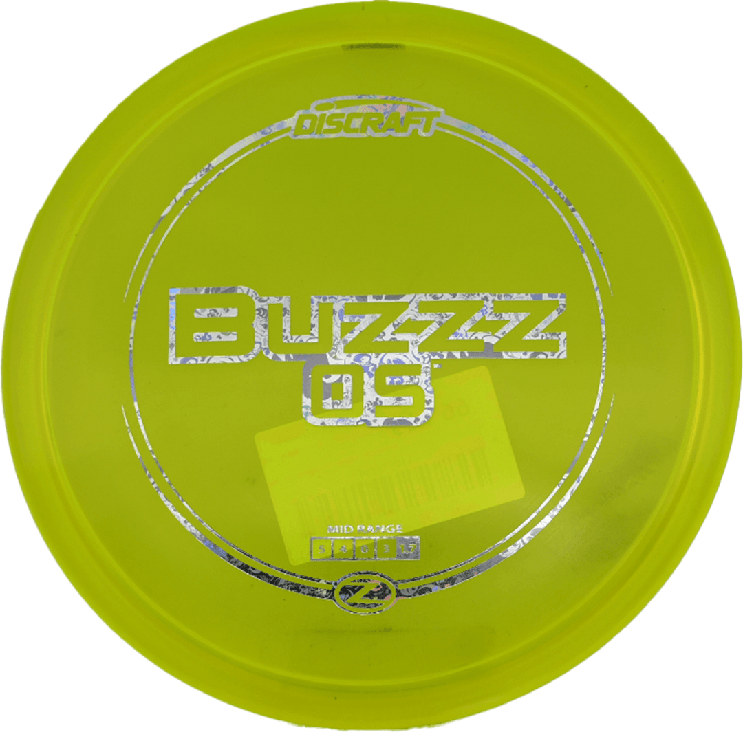 Discraft Buzzz OS - Z Line / 170-72g - Yellow (Silver Buzzz's)