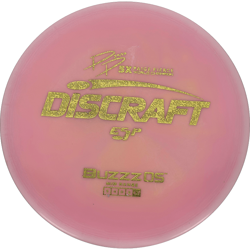 Discraft Buzzz OS Discraft Buzzz OS - ESP / 177+ - Pink (Gold Disco) - Skyline Disc Golf