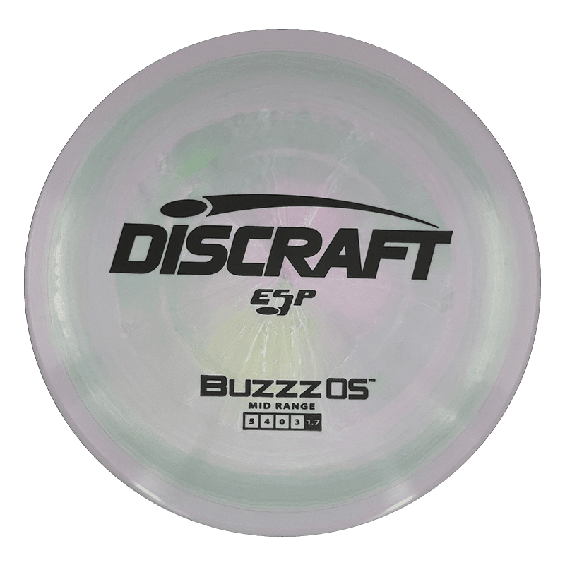 Discraft Buzzz OS Discraft Buzzz OS - ESP / 177+ - Pink/Gray Swirl (Black) - Skyline Disc Golf