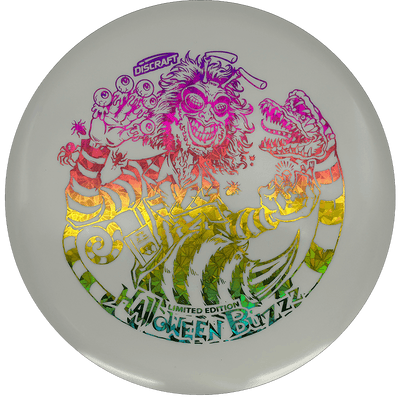 Discraft Buzzz Discraft Buzzz - Z Glow - Single Foil Halloween Edition / 176g - Glow (Rainbow Shatter) - Skyline Disc Golf